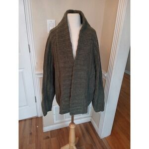 Lululemon Twin Rib Sweater Wrap Women's M/L Green